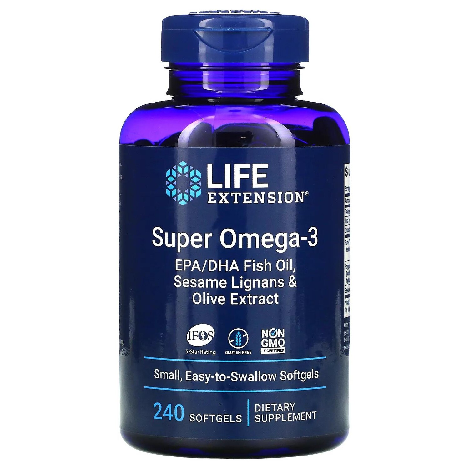 

Life Extension Omega Foundations Super Omega-3 240 таблеток в мягкой оболочке