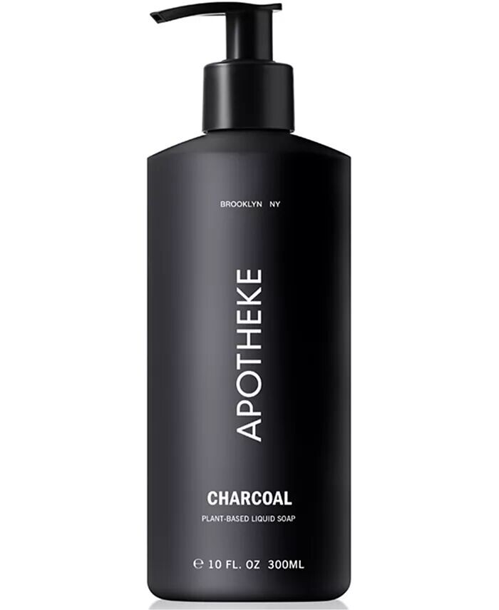

Угольное жидкое мыло, 10 унций Apotheke