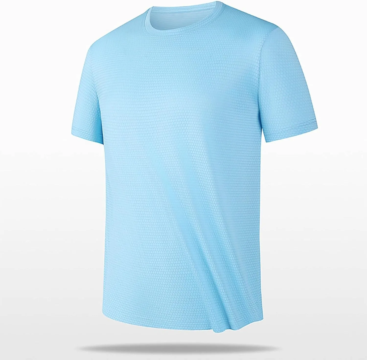 4 мужские футболки для спорта Cool Quick Dry Breathable — фото 4