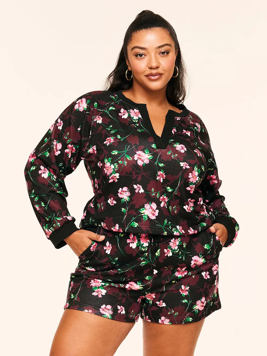 

Комплект для отдыха Lesley Adore Me, цвет Ethereal Whisper Floral