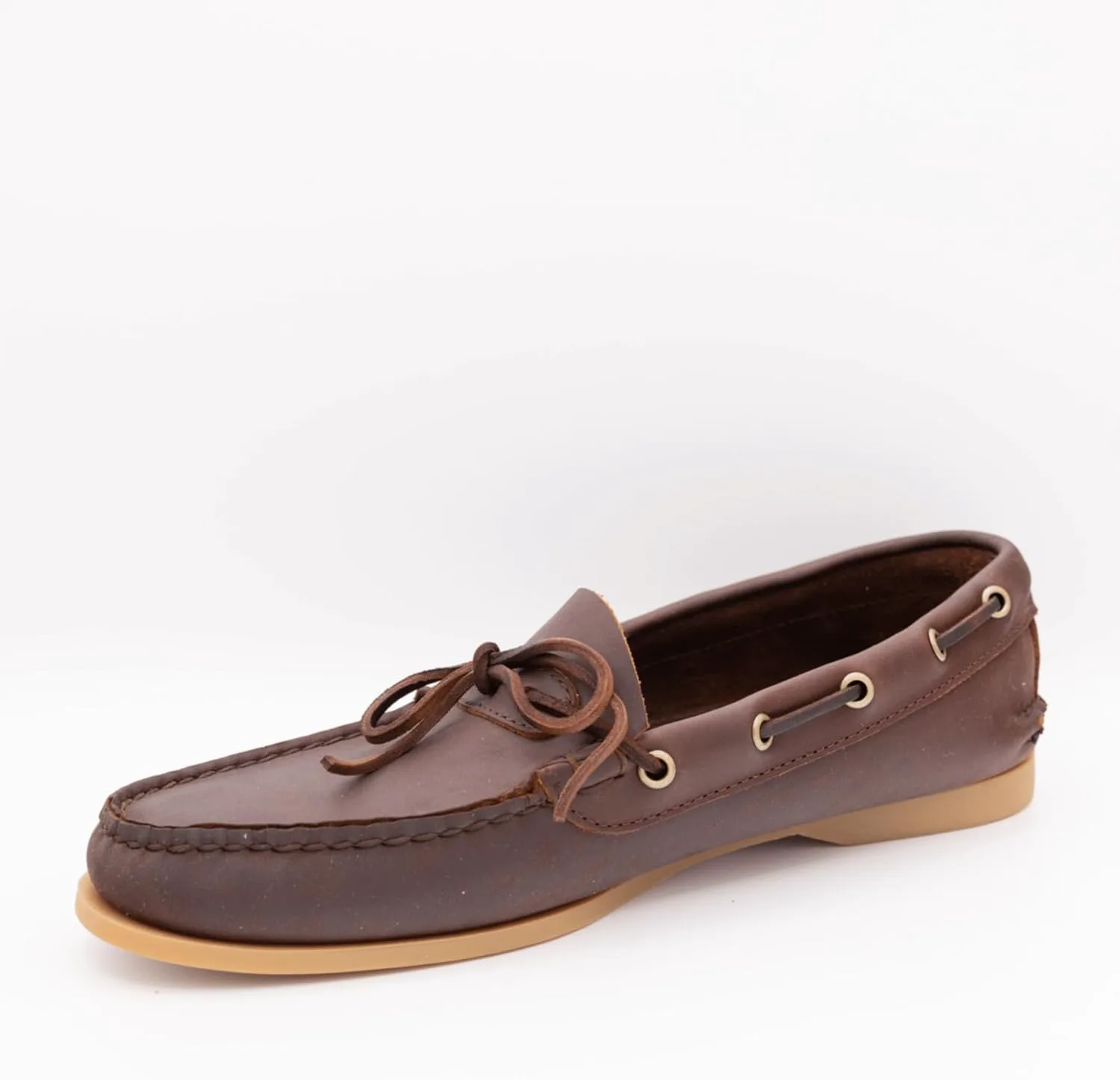 Field & Stream x Gokey Кожаные лодочные туфли The Cutthroat, темно-коричневый — фото 3