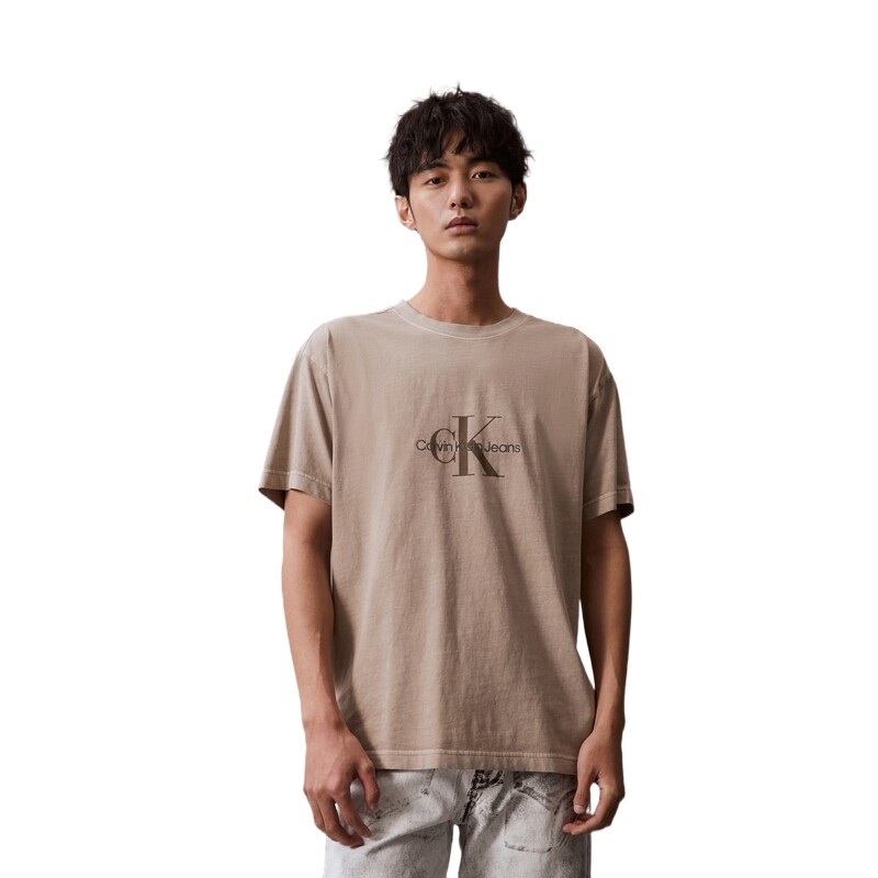 Футболка мужская PE5-Honey Tea Brown Calvin Klein, коричневый — фото 3