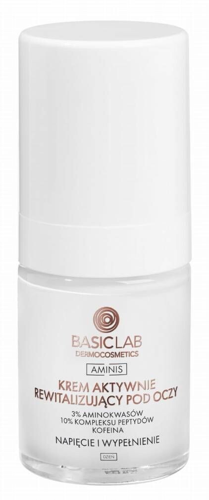 

Крем для глаз BasicLab Aminis 3% Aminokwasy, 10% Peptydy, 18 мл