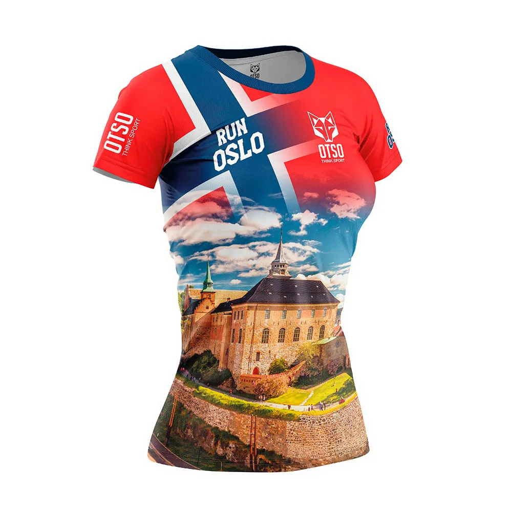 

Футболка Otso Oslo 2024, разноцветный