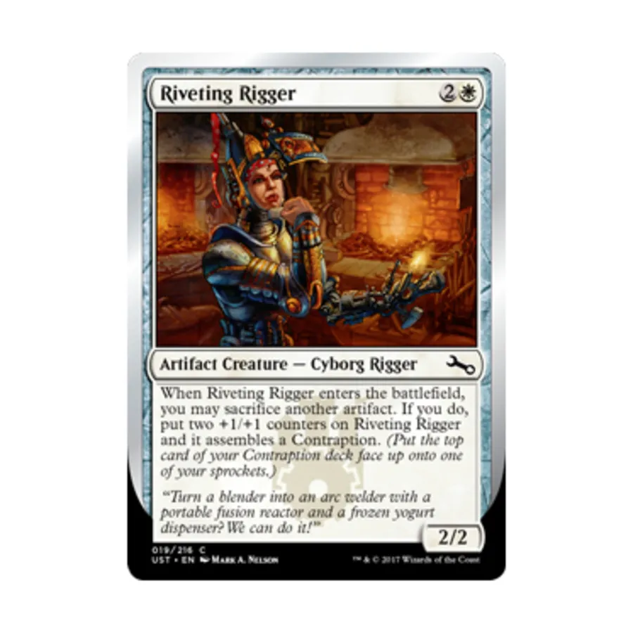 

CCG Клепающий монтажник (клавиша C), MTG - Unstable