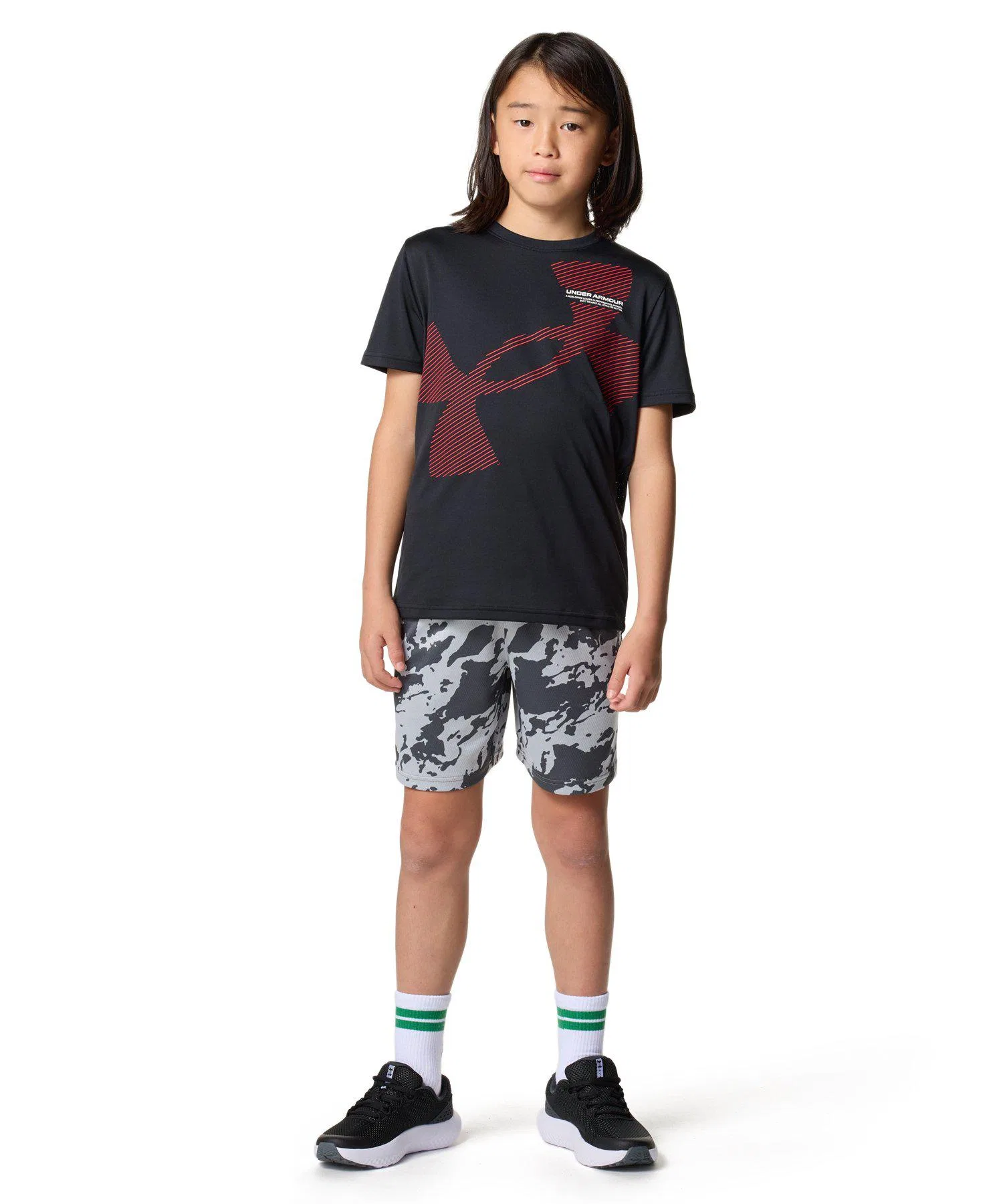 Детская футболка UNDER ARMOUR UA Tech Super Big Logo — фото 3