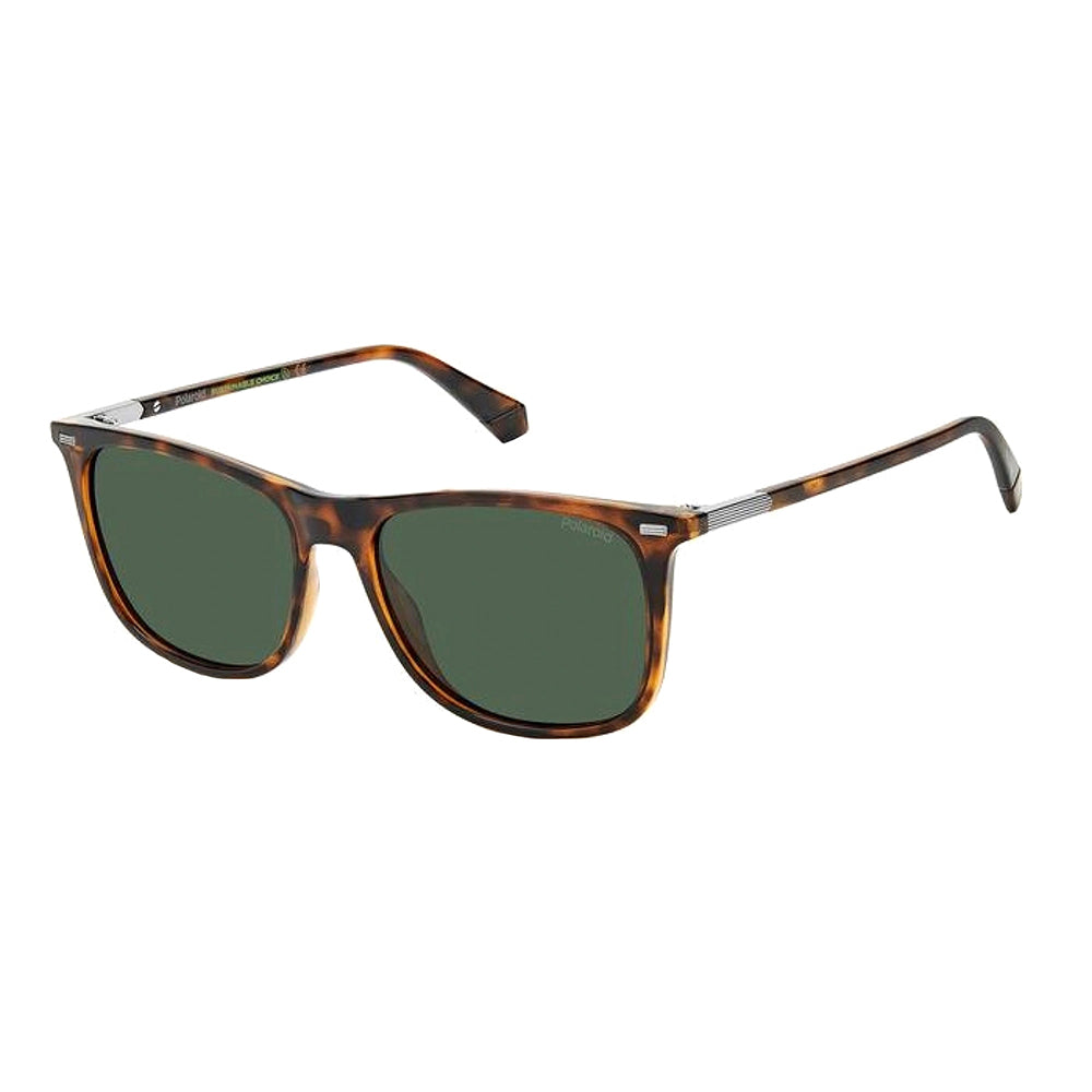 

Солнцезащитные очки Polaroid PLD 2109/S 086 UC Unisex Rectangle, цвет havana