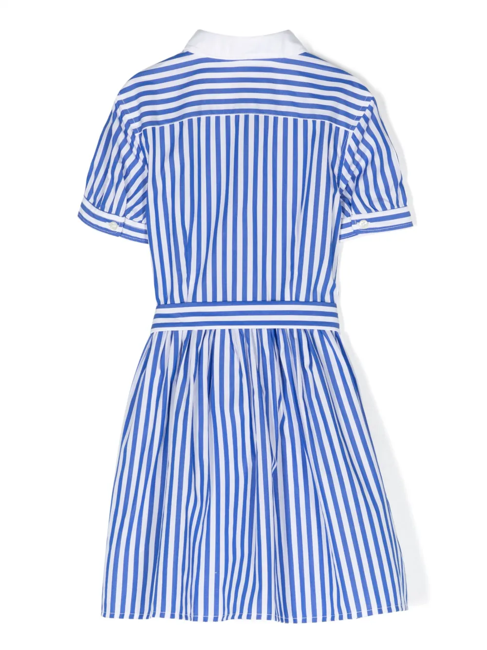 Платье-рубашка Magalie в полоску POLO RALPH LAUREN KIDS, синий — фото 2