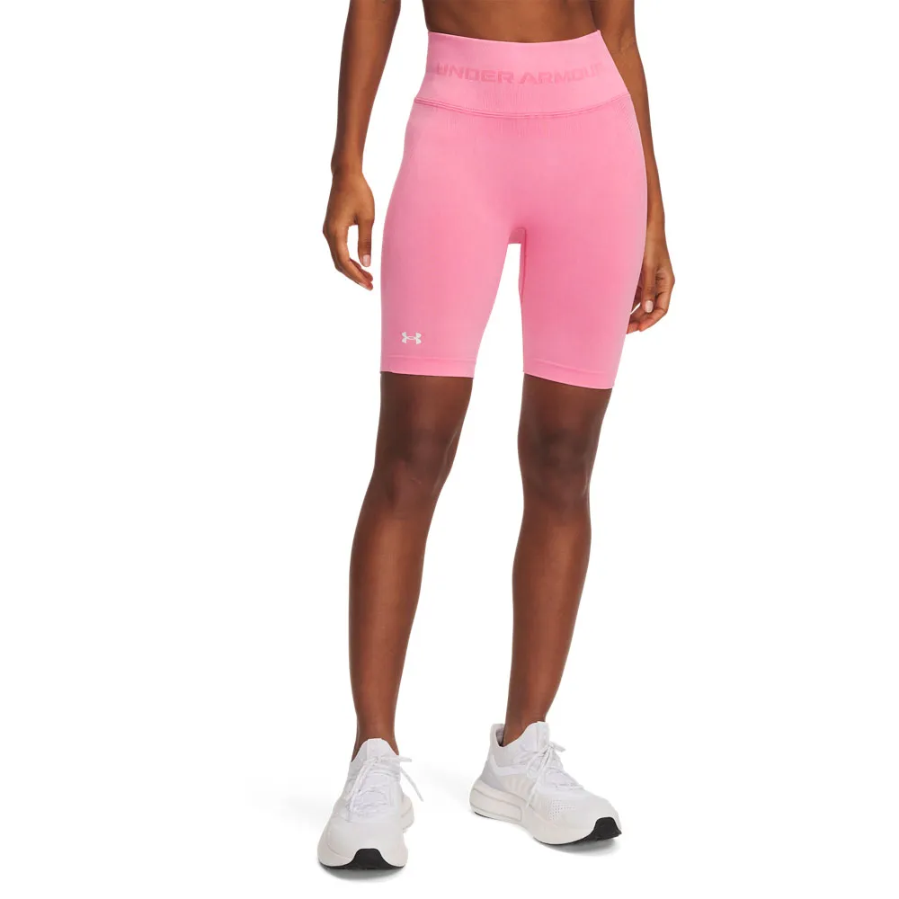 

Леггинсы Under Armour Vanish Washed Seamless short, розовый