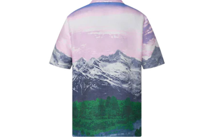 Новые квартальные продукты LV Shirt Men Multicolor Louis Vuitton, цвет Multicolor — фото 2