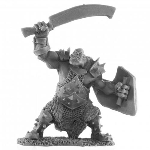 

Миниатюра Reaper Bones: Orc Marauder