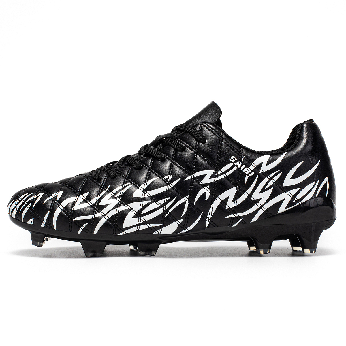 

CariteSport Футбольные бутсы унисекс низкие с длинными шипами черные, цвет Black-Long Stud