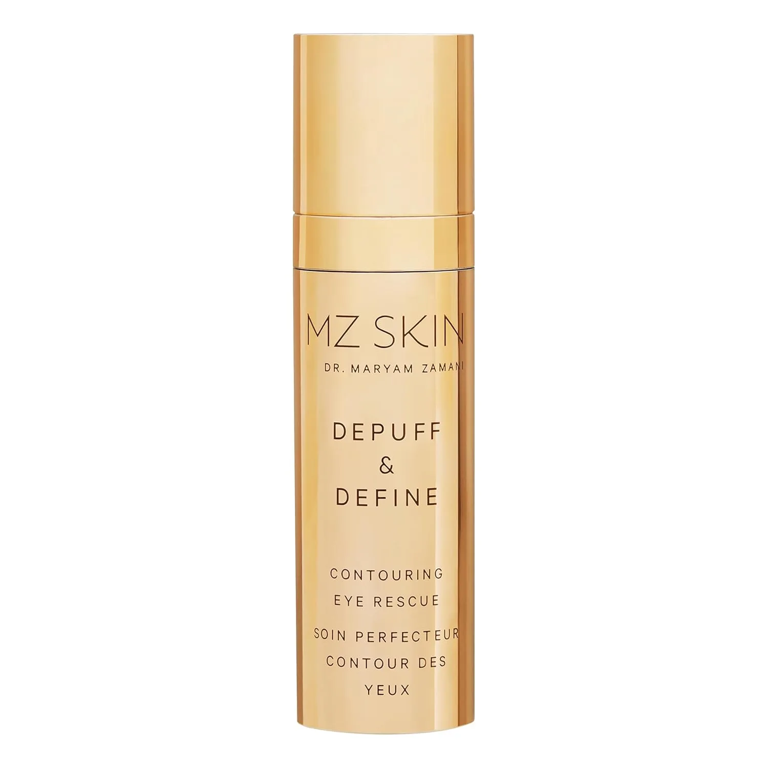 MZ SKIN Depuff and Define Contouring Eye Rescue 0.5 fl oz - высокоэффективный комплекс кофеина и пептидов от темных кругов, отеков, морщин с гиалуроновой кислотой для увлажнения Mz Skin By Maryam Zamani Md