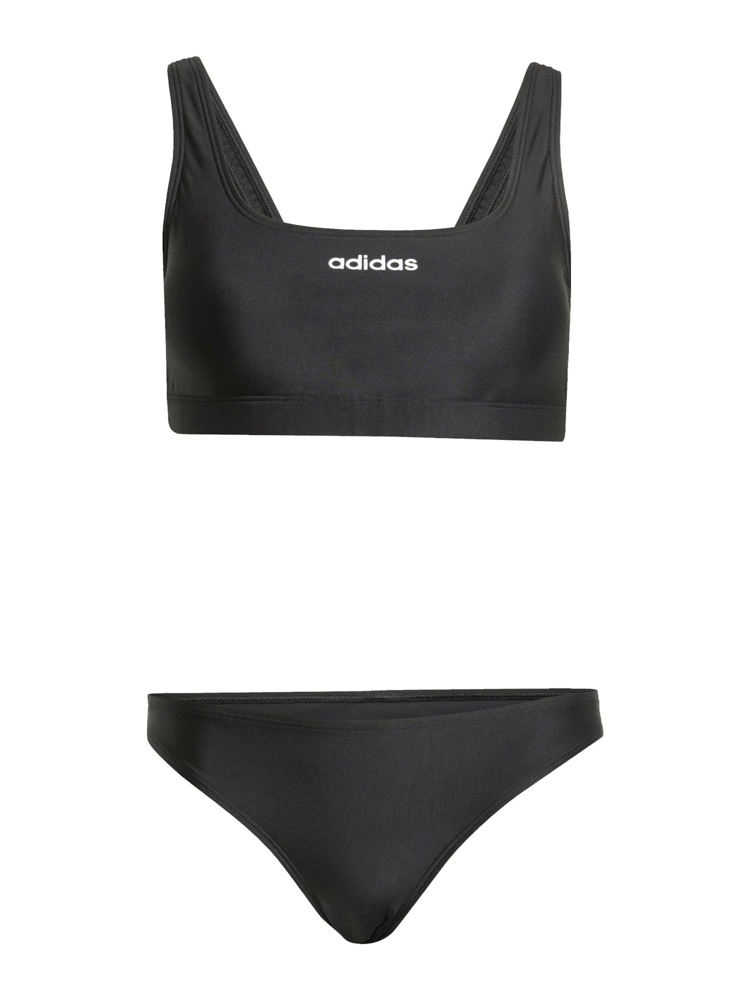 

Adidas Sportswear Бралетте спортивный бикини в черном цвете, Черный, Adidas Sportswear Бралетте спортивный бикини в черном цвете