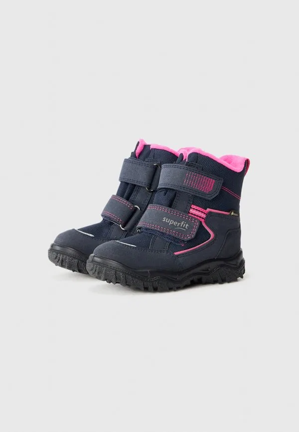 Кроссовки goretex husky hightop Superfit, Blau/Pink — фото 2