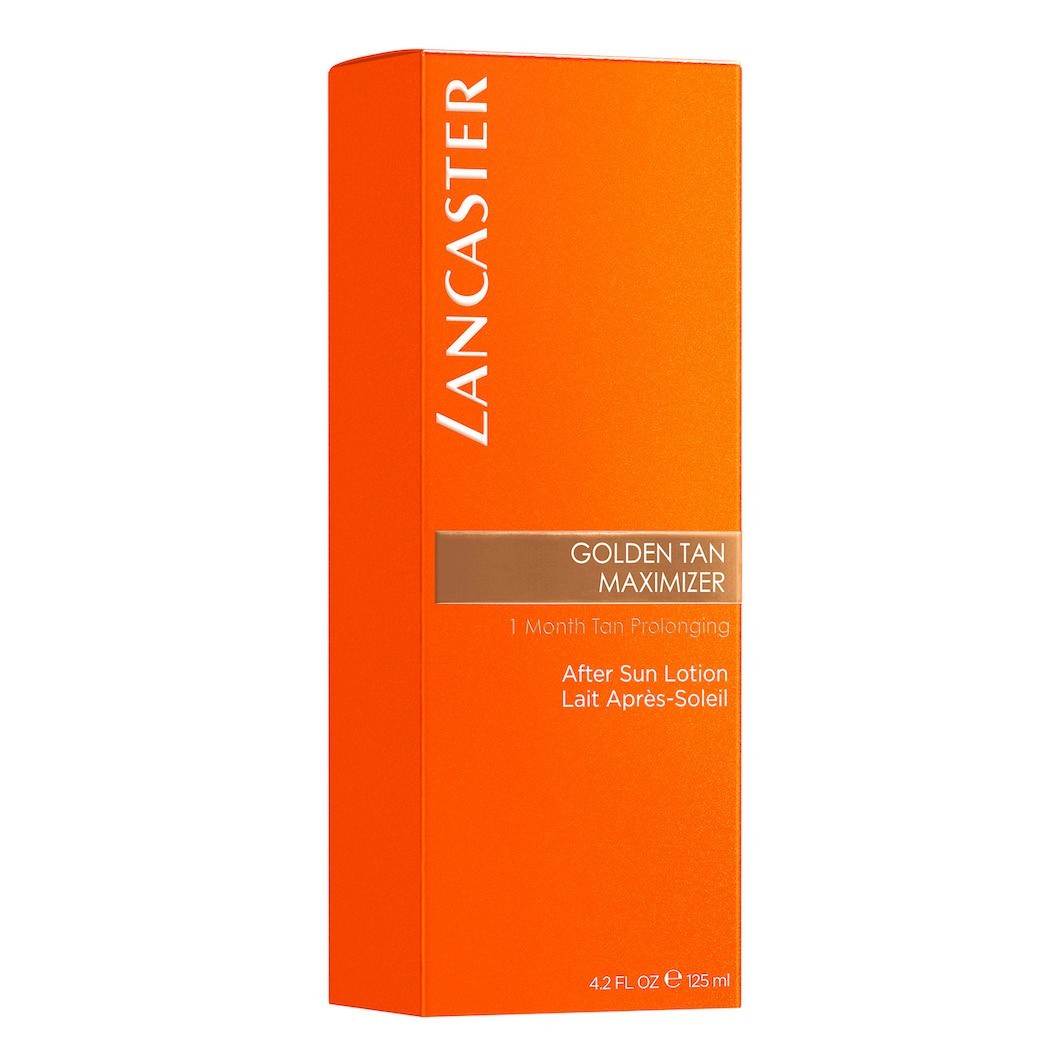 Средство после загара sun care golden tan maximizer after sun lotion Lancaster, объем 125 мл — фото 3