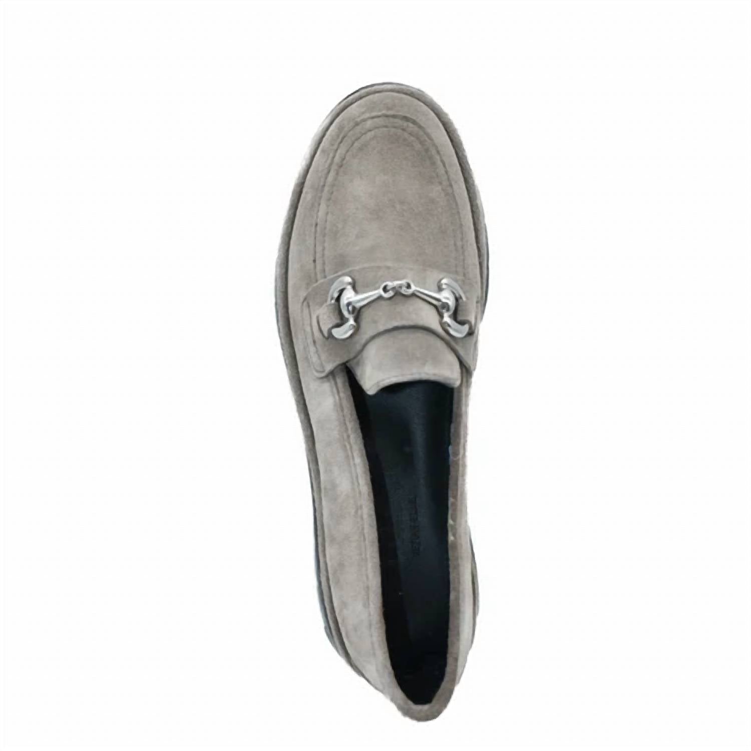 Женские шикарные лоферы Too из замши Grafite The FLEXX, цвет grafite suede — фото 3