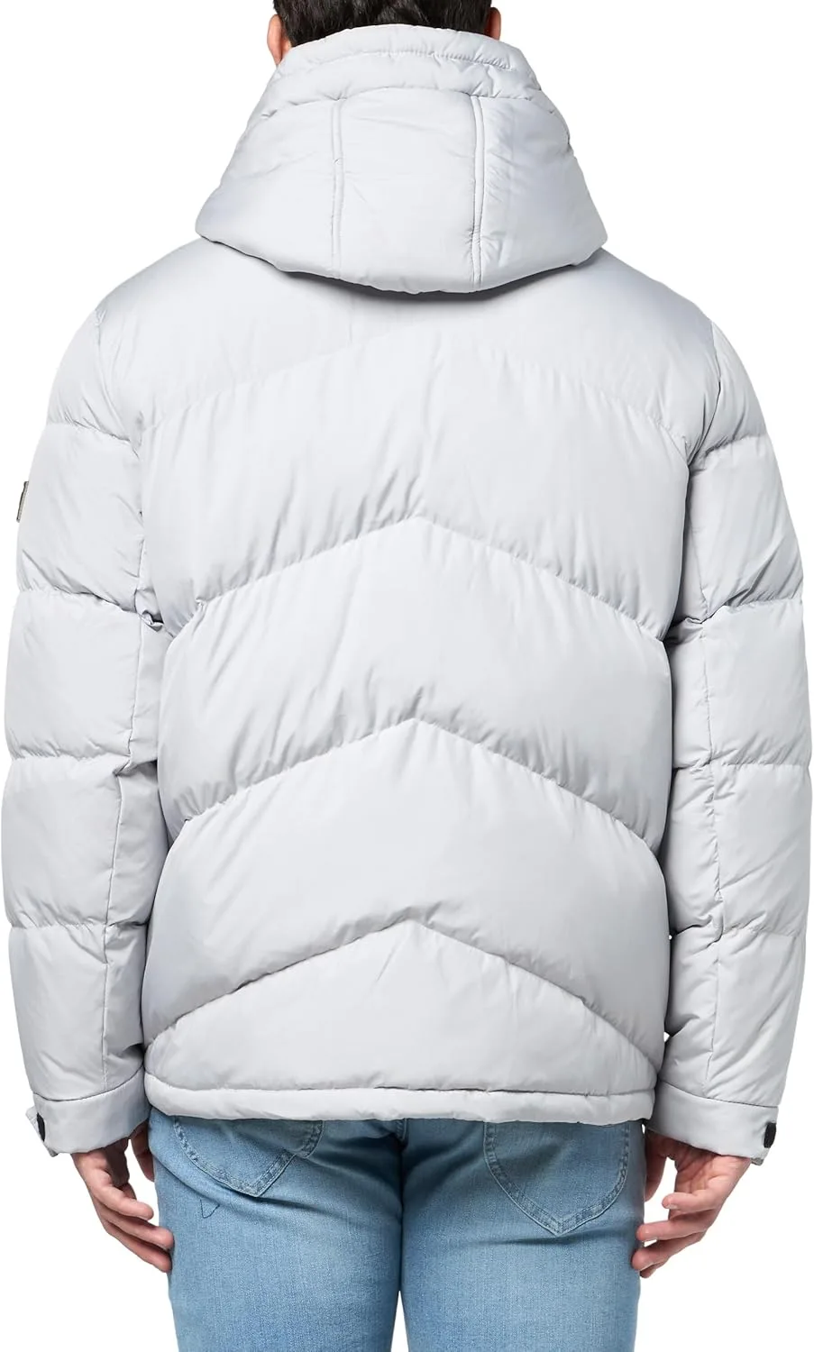 Мужская верхняя одежда Ingram Down Puffer Пуховое пальто Andrew Marc, Moon — фото 2