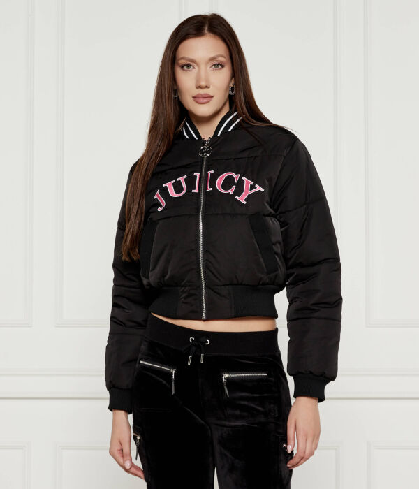 

Куртка-Бомбер kelsey Cropped fit Juicy Couture, черный