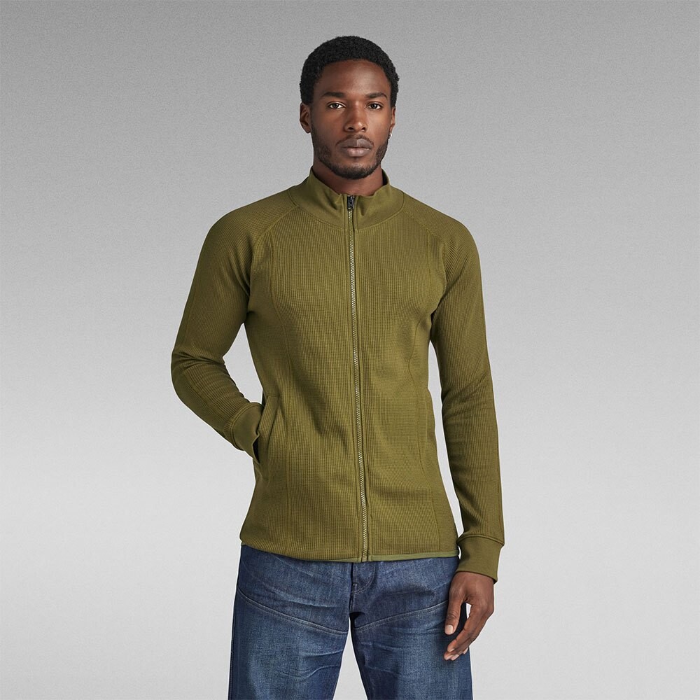 

Толстовка G-Star Jirgi Tweeter Full Zip, зеленый