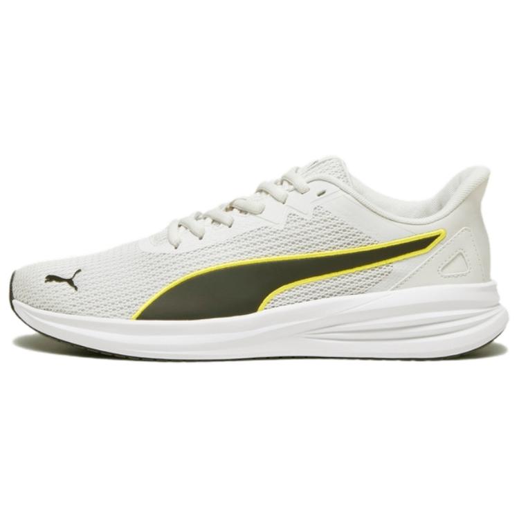 

Кроссовки для бега Transport Running Shoes Unisex Low Top серого, черного, ярко-желтого цвета. Puma