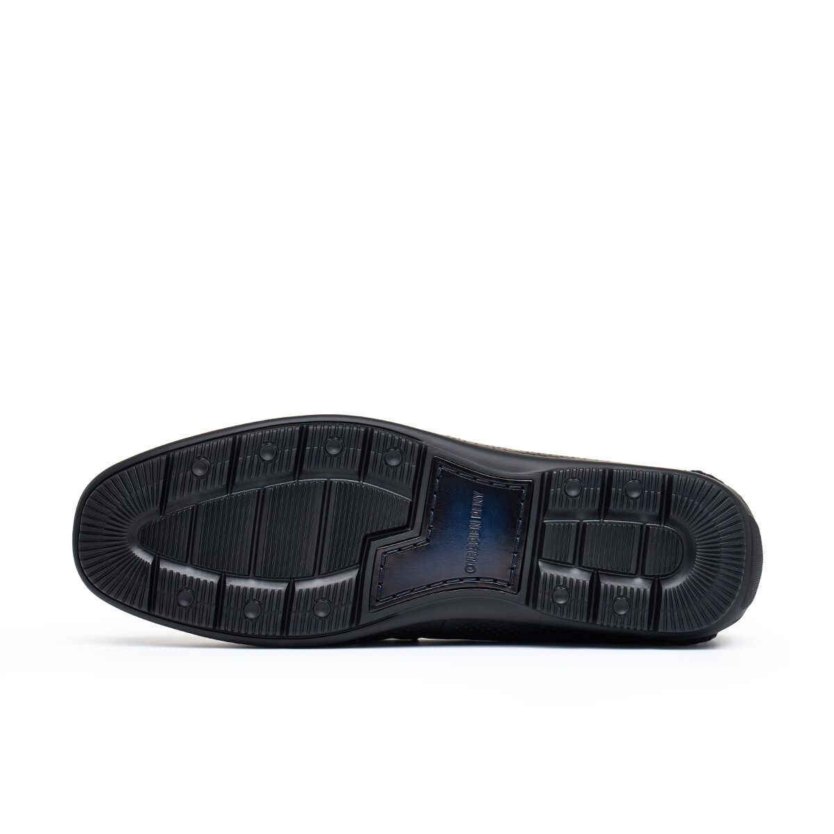 Мужские туфли CHRISDIEN DENY Men's Casual Shoes Men Low-Top Black — фото 3