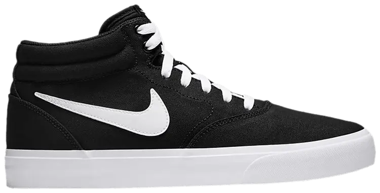 

Кроссовки Nike Charge Mid Canvas SB 'Black', черный