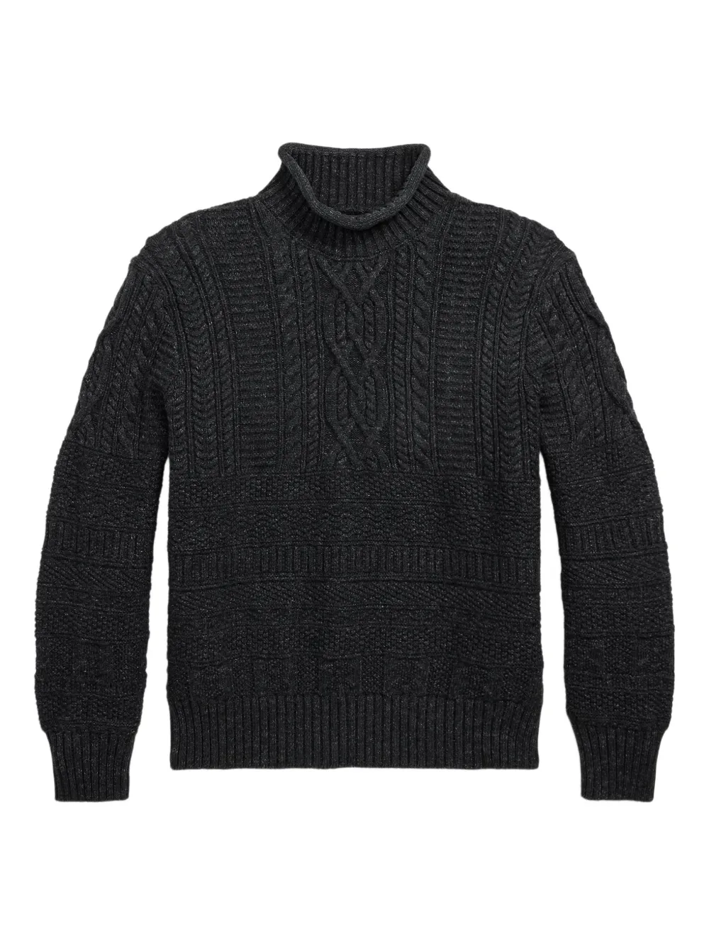 

Свитер фактурной вязки Ralph Lauren RRL, черный