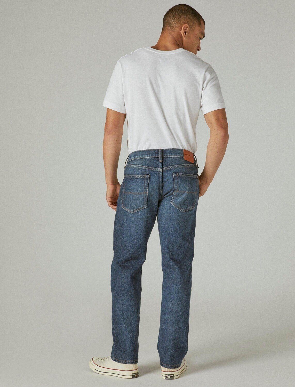 

Мужские прямые джинсы Lucky Brand 363 Vintage, цвет Medium Blue