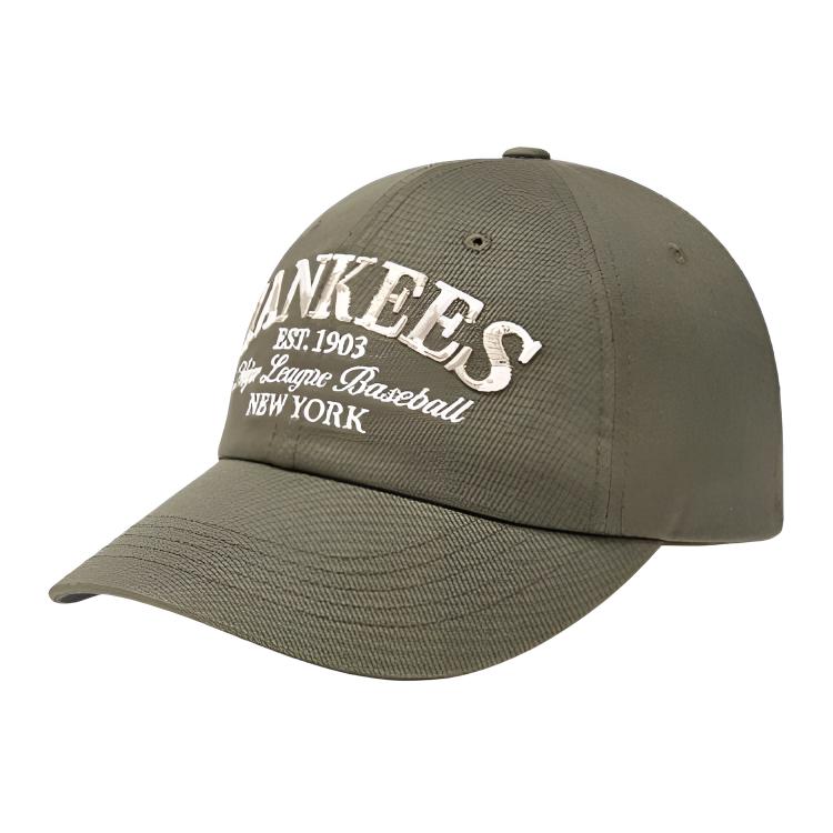 

MLB Хлопковая бейсболка унисекс черная хаки, Khaki
