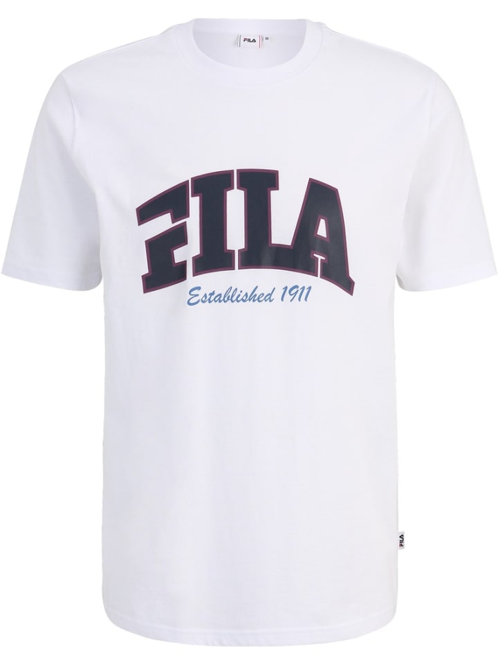 

Футболка Lanaken Regular Graphic Tee Fila, белый
