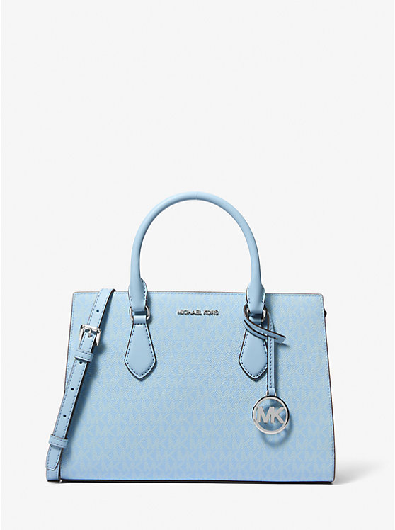 

Сумка-Саквояж Sheila с логотипом средней величины Michael Kors, синий