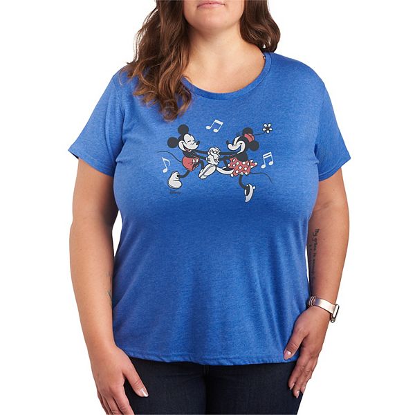 

Футболка с принтом Mickey & Minnie Mouse Time for Fun, Plus size Disney, Heather Royal Blue, Синий, Футболка с принтом Mickey & Minnie Mouse Time for Fun, Plus size Disney, Heather Royal Blue