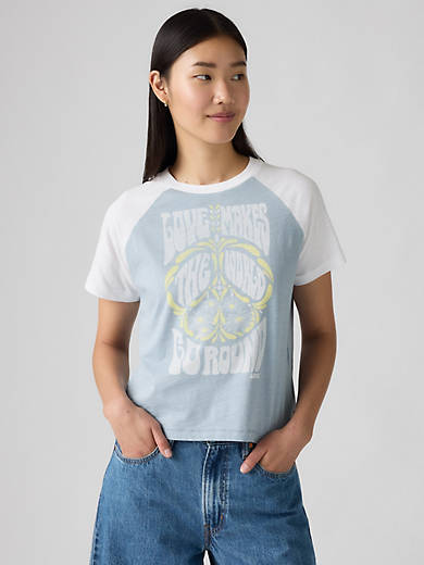 

Футболка с графическим принтом Game Day Levi's, цвет Dusty Blue
