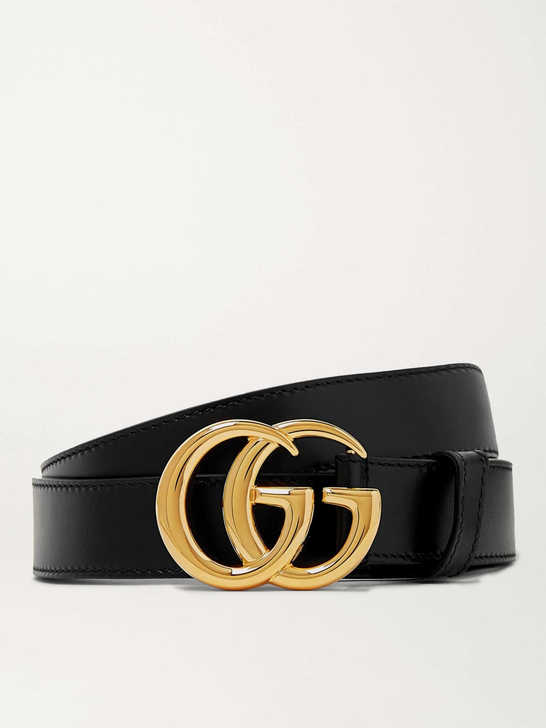 

Кожаный ремень 3 см GUCCI, черный