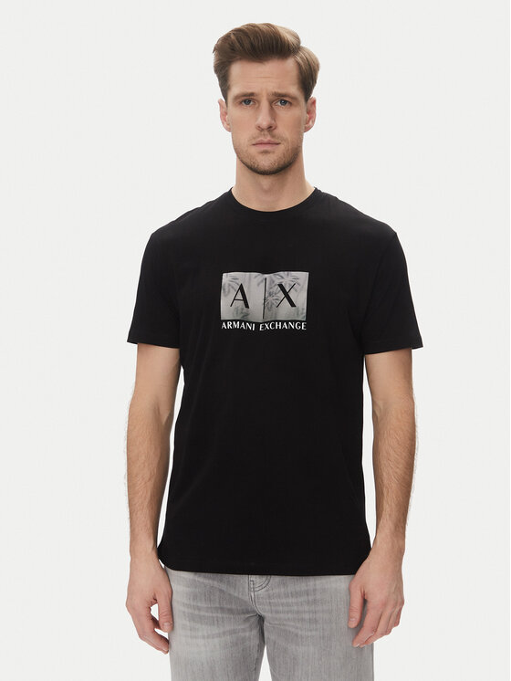 

Футболка обычного кроя XM000555 AF10358 UC001 Armani Exchange, черный