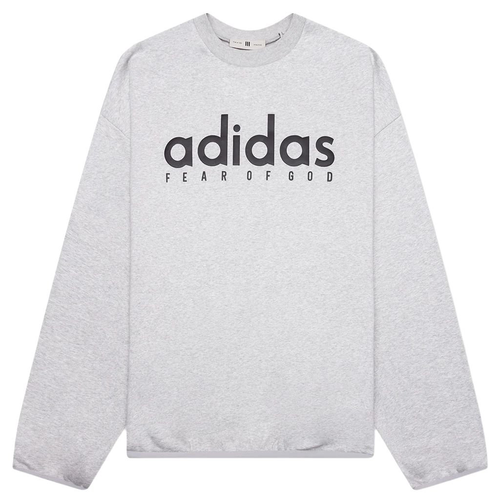 

Толстовка Fear Of God Athletics FW25 Unisex Adidas, серый