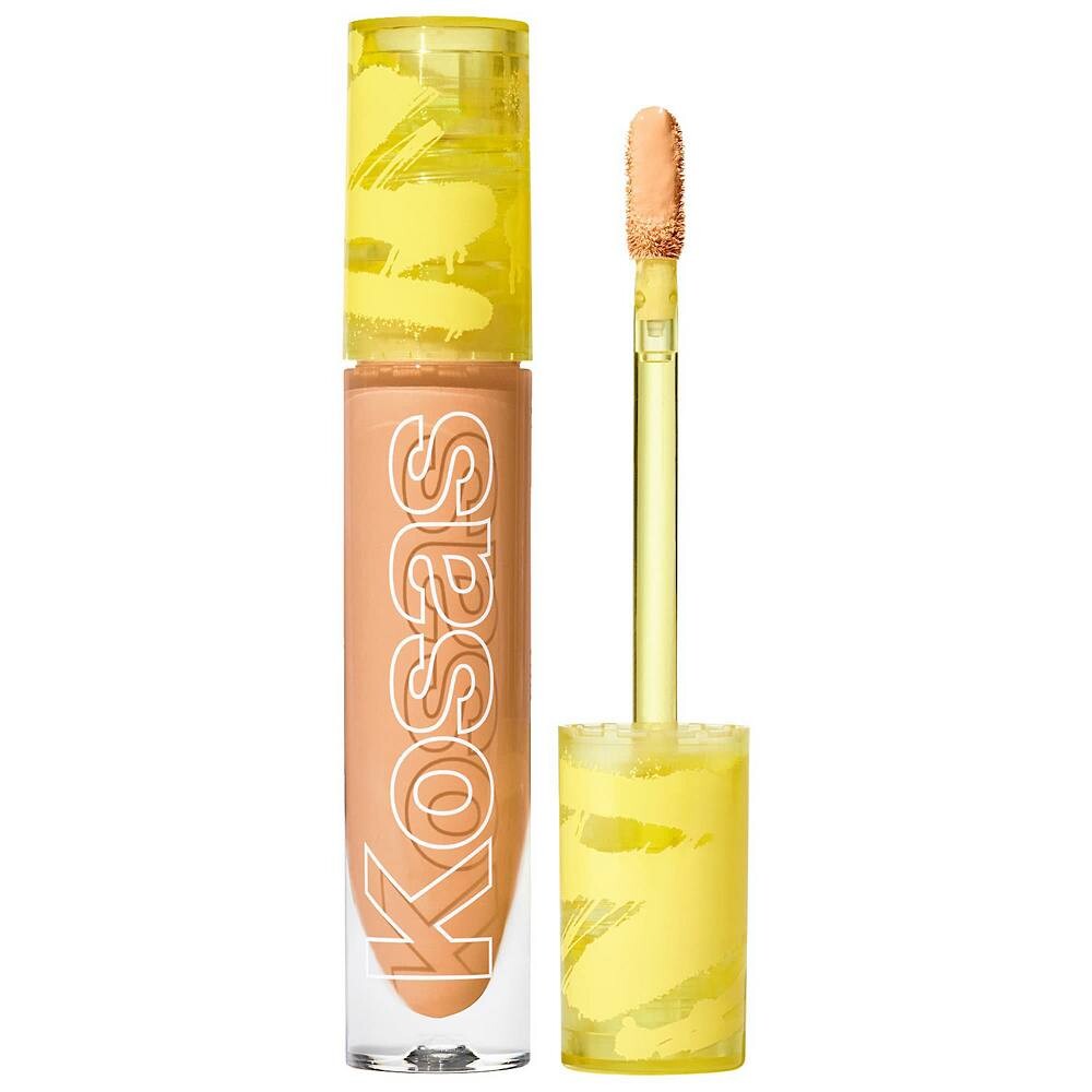 

Kosas Revealer Super Creamy + осветляющий консилер с кофеином и гиалуроновой кислотой, Tone 6.8 W