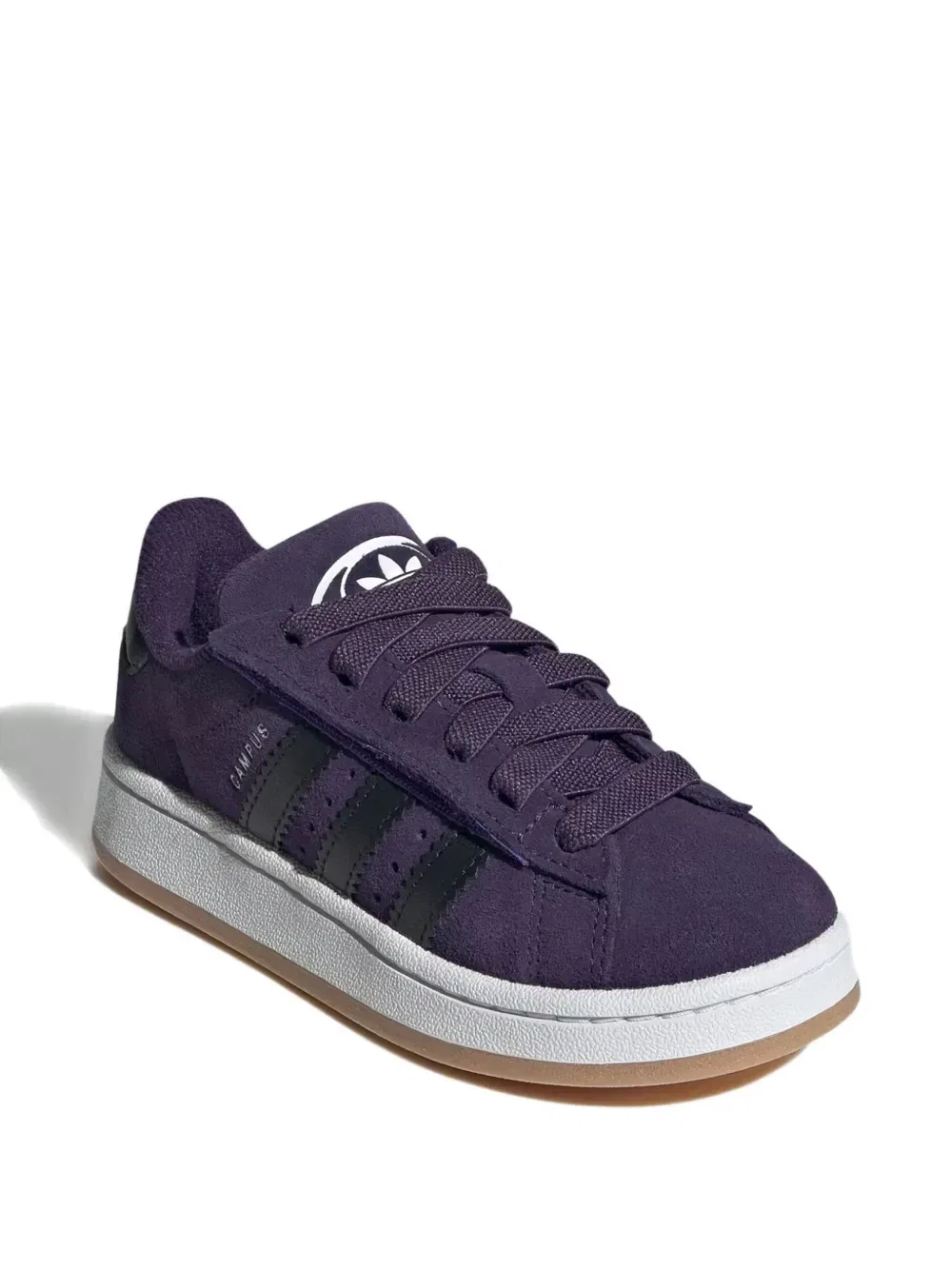 Кроссовки Campus 00s из кожи Adidas Kids, фиолетовый