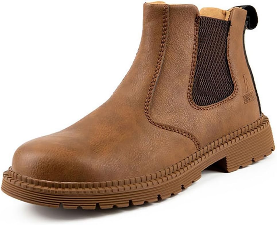 

Унисекс стальные носки, водостойкие промышленные защитные обувь, противопроколовые и скользящие легкие ботинки Lmprock, хаки