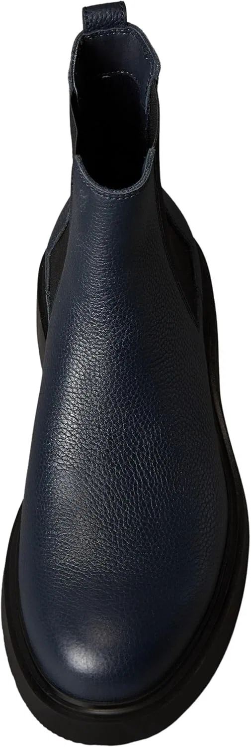 Мужские ботинки Calvin Klein Combat ESS Chelsea LTH Ym0ym01374 средней высоты, Blue Navy Black — фото 4