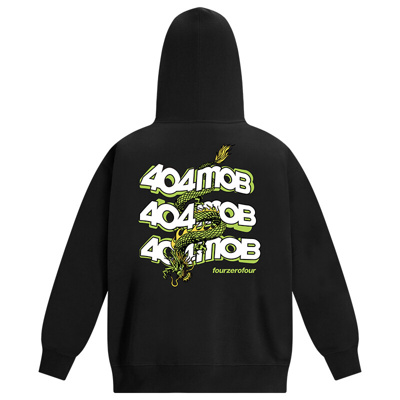

Толстовки и свитшоты унисекс 404MOB GANG, Черный