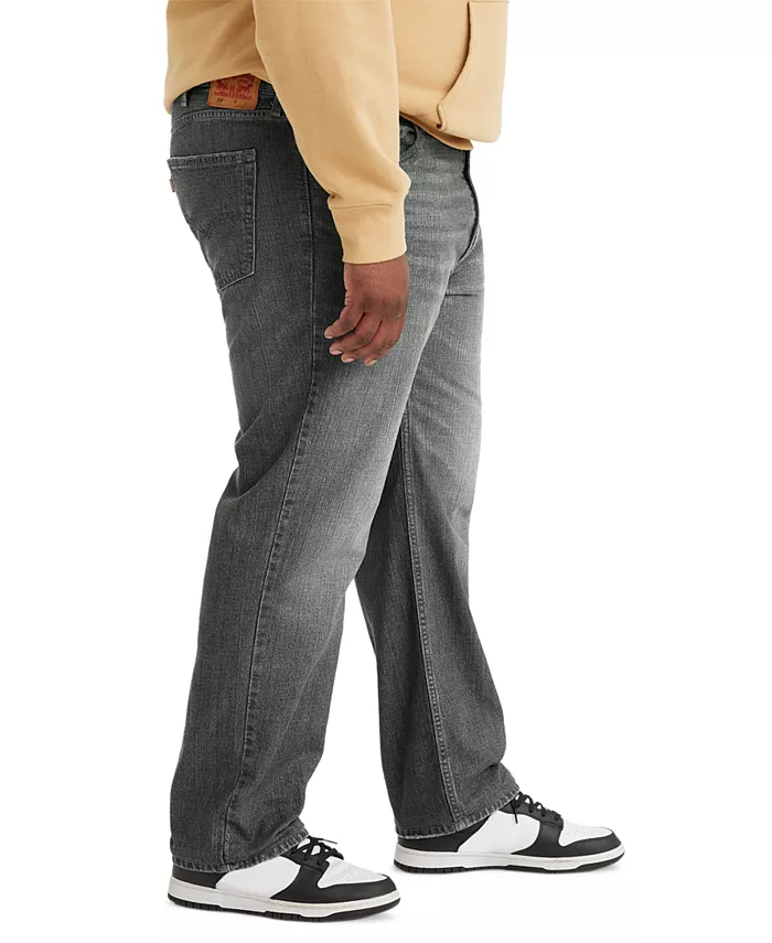 Мужские джинсы Big & Tall 559 Relaxed Straight Fit Levi's, черный — фото 4