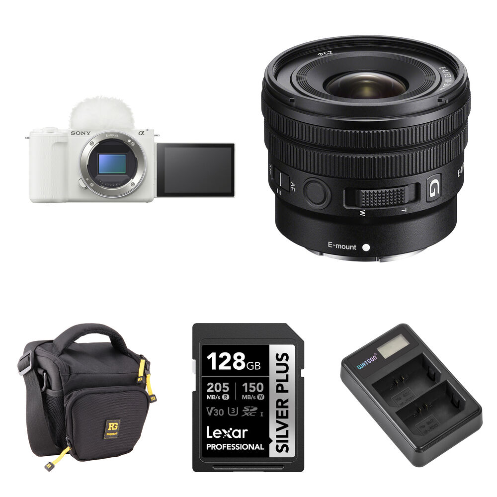 

Беззеркальная камера Sony ZV-E10 II Mirrorless Camera with 10-20mm f/4 Lens and Basic
