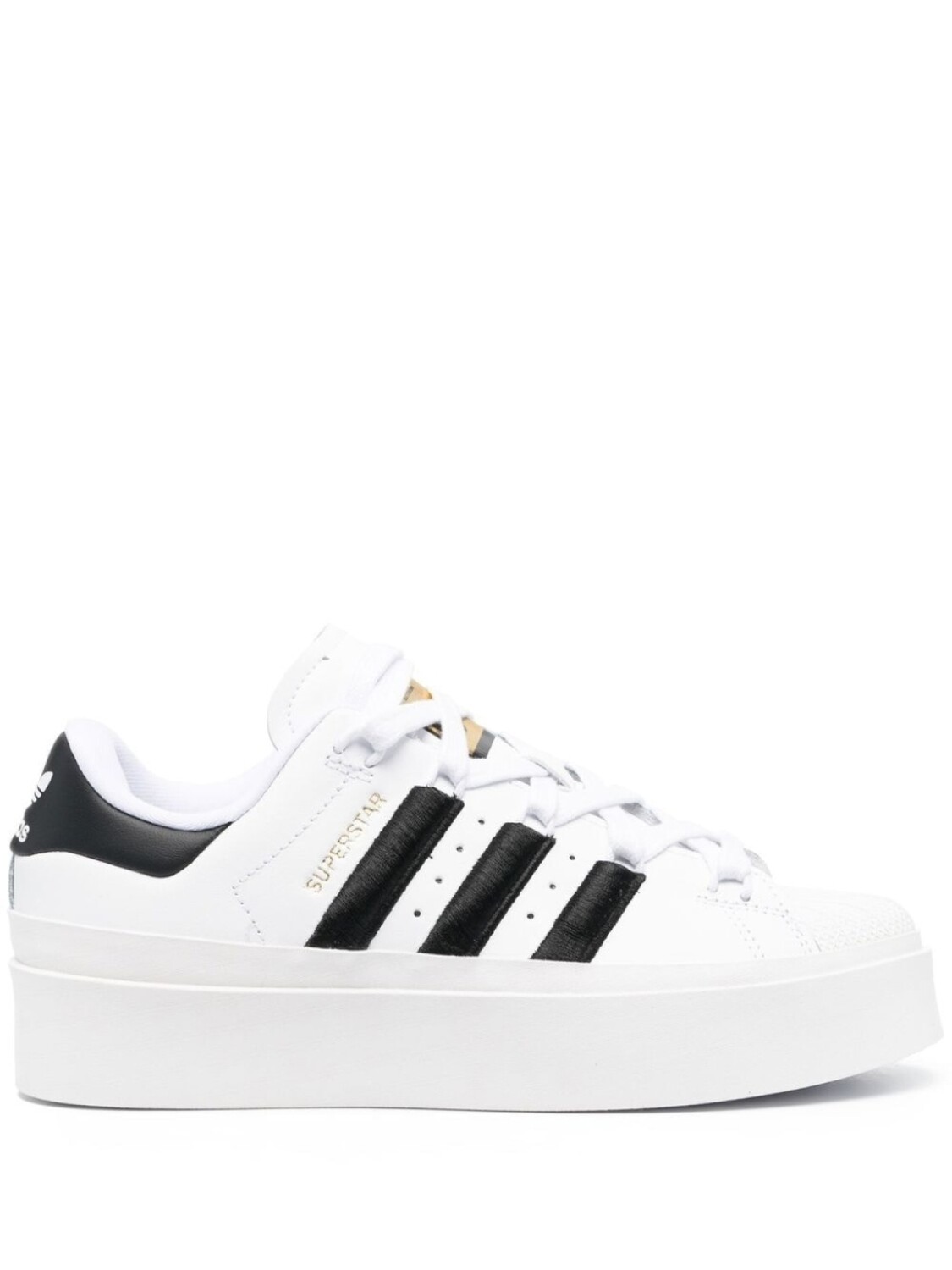 

Кроссовки Adidas With Logo Patch, белый/черный