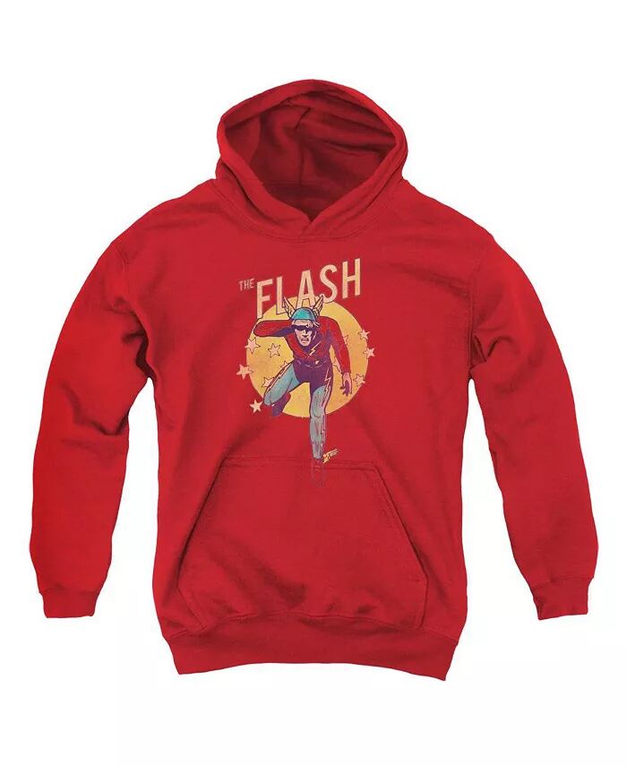

Dc Youth DC Comics Flash Circle & Stars Pull Over Hoodie / Толстовка с капюшоном, красный