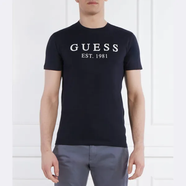 

Футболка стандартного кроя Guess, синий