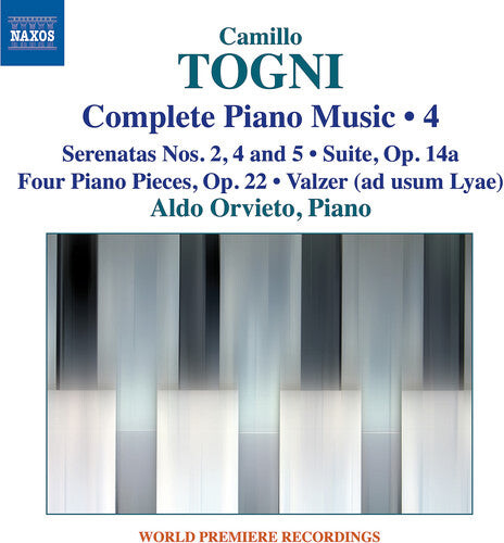 

CD диск Togni / Orvieto: Complete Piano Music 4