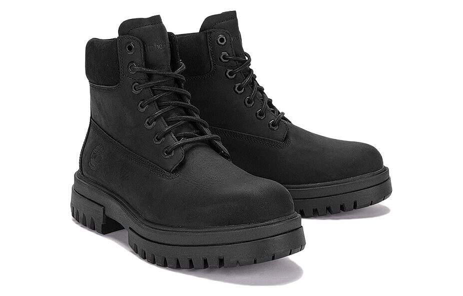 Мужские уличные ботинки Timberland на шнуровке, черный — фото 3