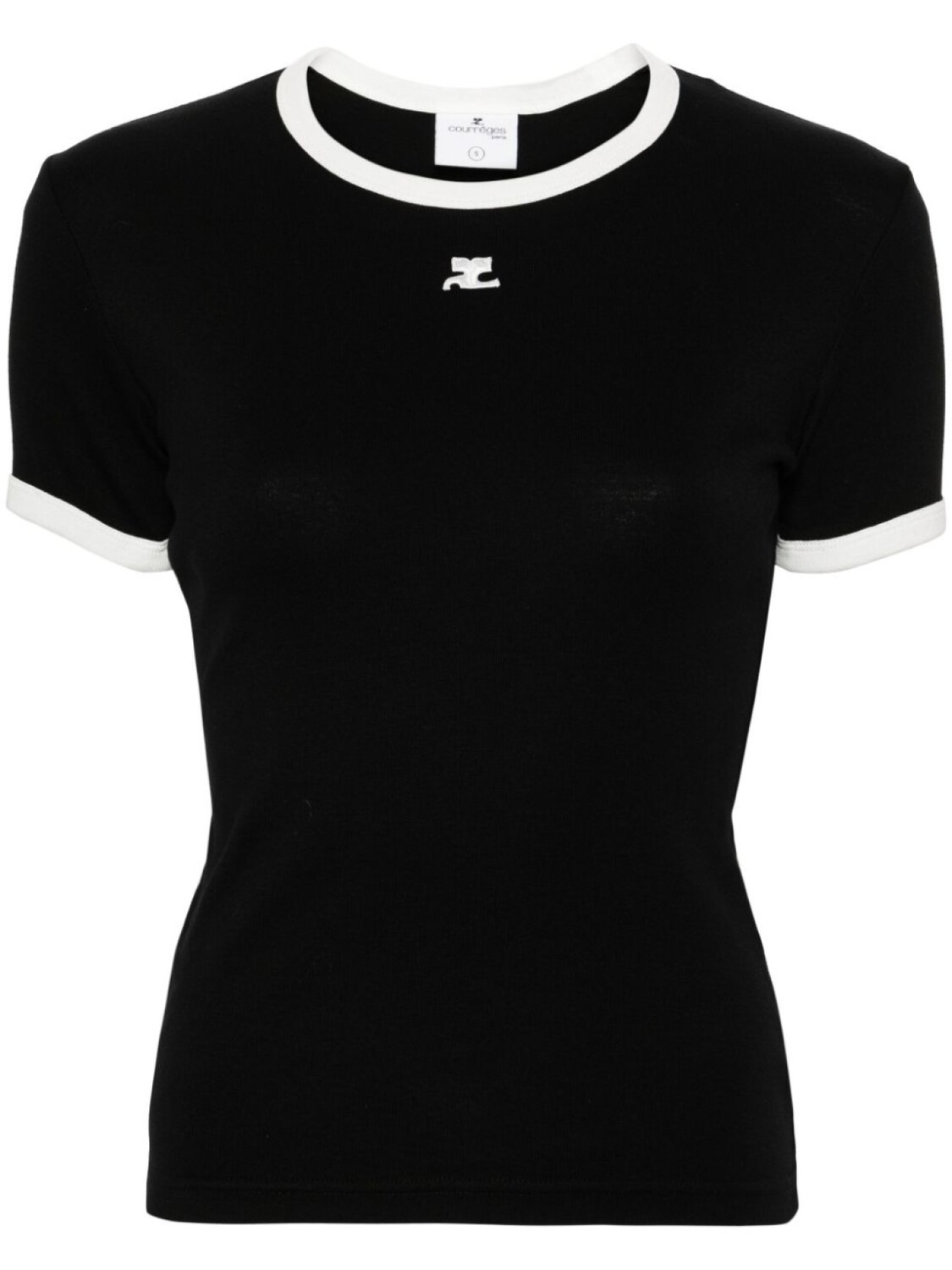 

Футболка Reedition Courrèges, черный
